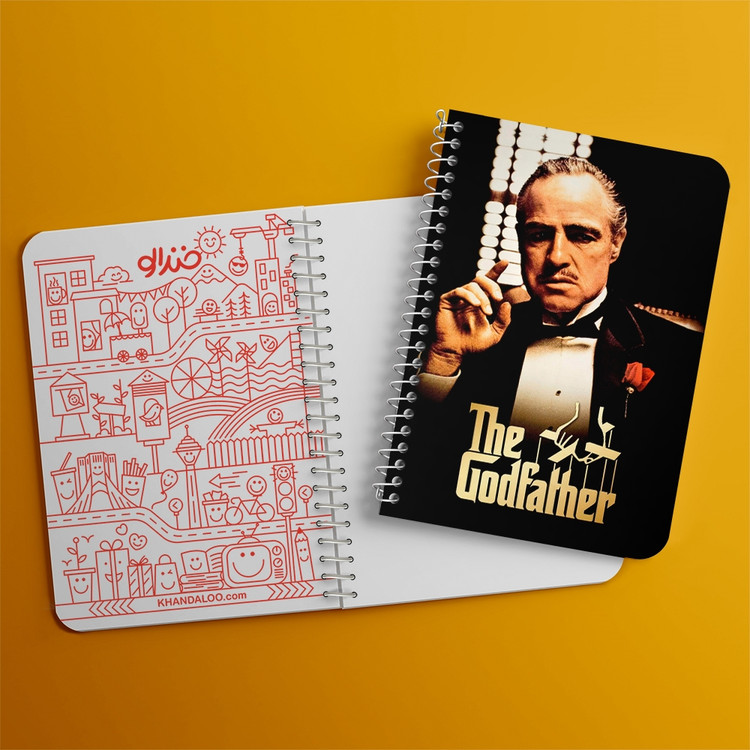 دفتر لیست خرید 50 برگ خندالو طرح پدرخوانده The Godfather کد 10154