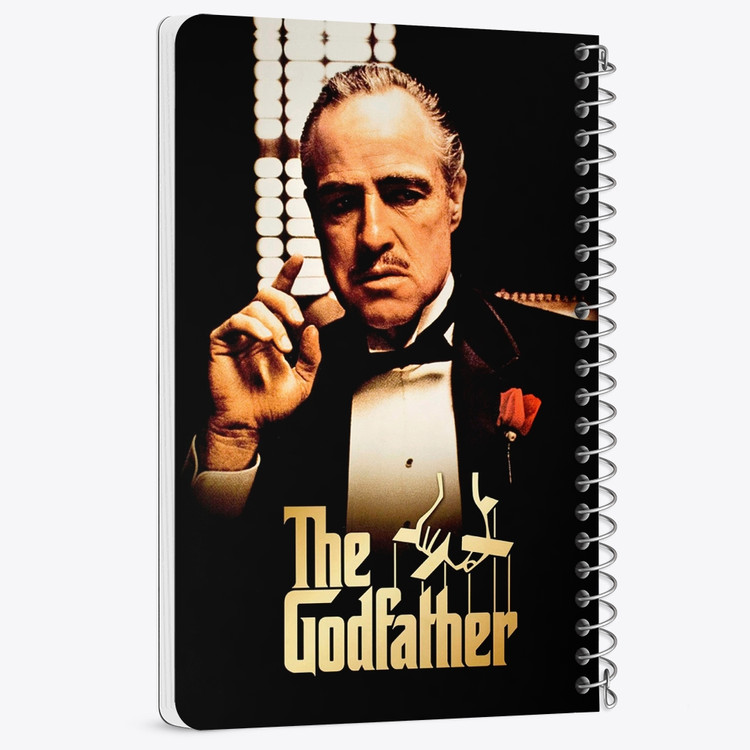 دفتر لیست خرید 50 برگ خندالو طرح پدرخوانده The Godfather کد 10154