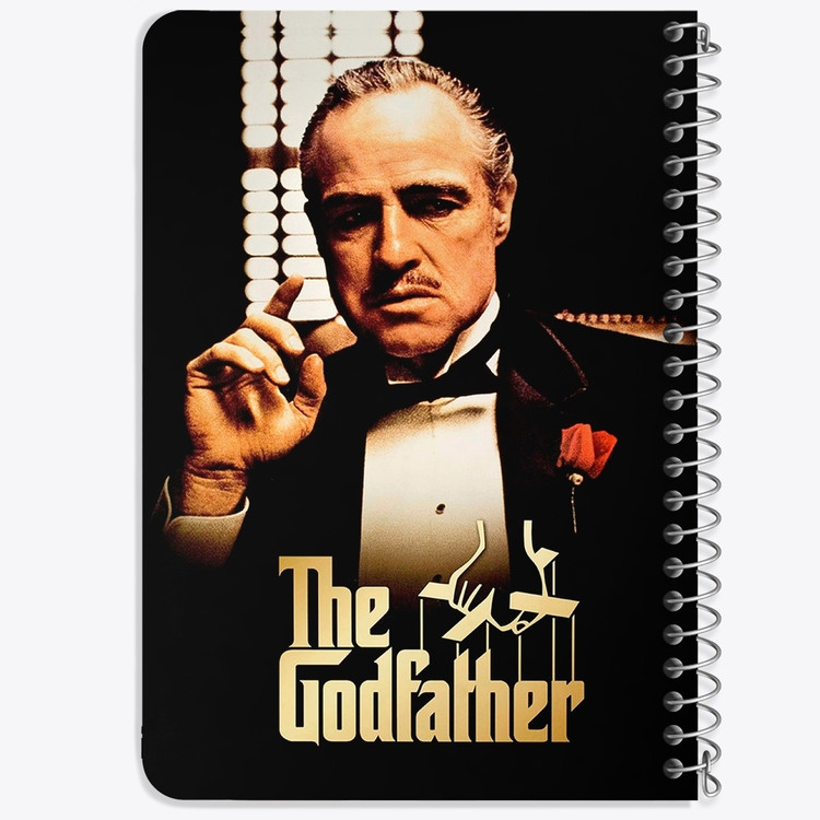 دفتر لیست خرید 50 برگ خندالو طرح پدرخوانده The Godfather کد 10154