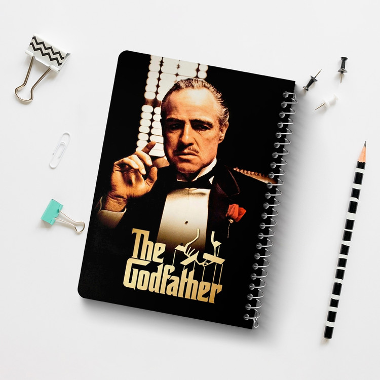 دفتر لیست خرید 50 برگ خندالو طرح پدرخوانده The Godfather کد 10154