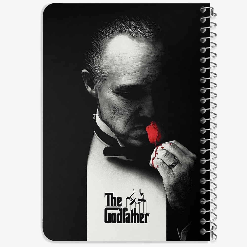 دفتر لیست خرید 50 برگ خندالو طرح پدرخوانده The Godfather کد 10146