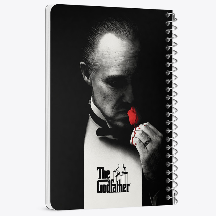 دفتر لیست خرید 50 برگ خندالو طرح پدرخوانده The Godfather کد 10146