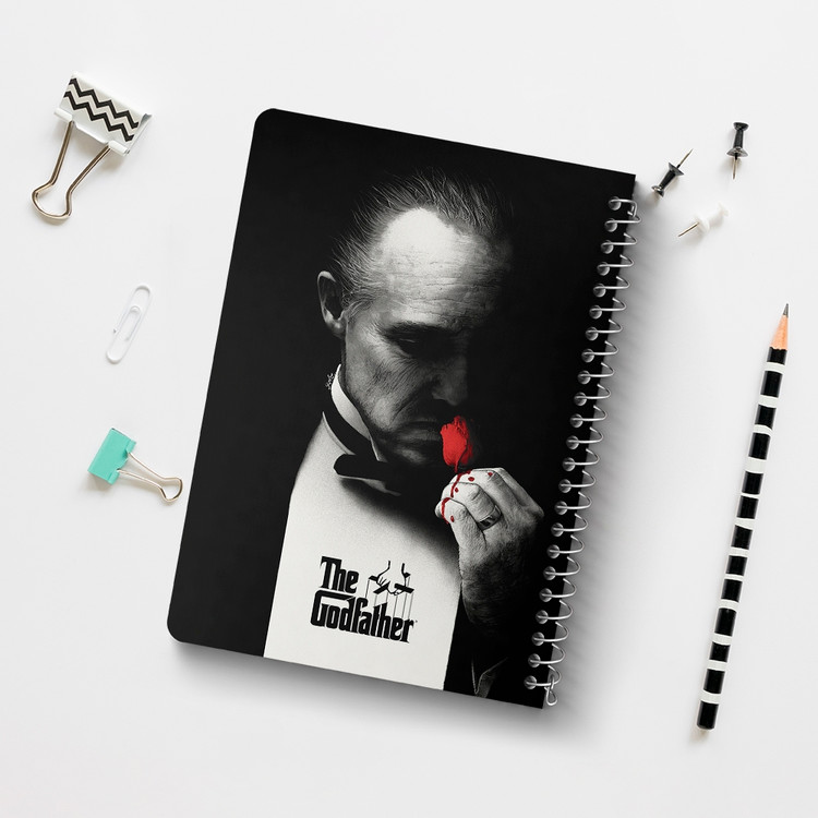 دفتر لیست خرید 50 برگ خندالو طرح پدرخوانده The Godfather کد 10146