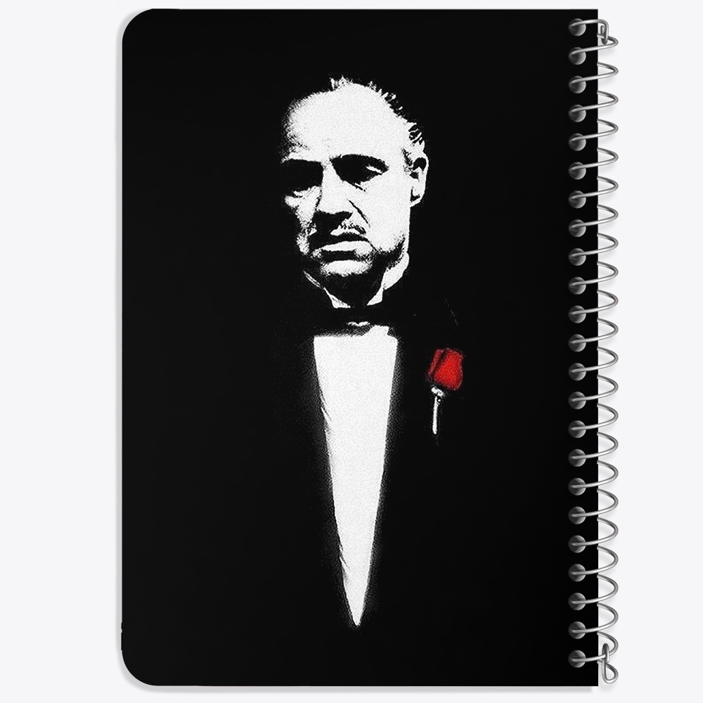 دفتر لیست خرید 50 برگ خندالو طرح پدرخوانده The Godfather کد 10145
