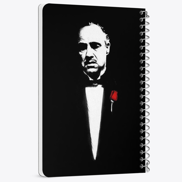 دفتر لیست خرید 50 برگ خندالو طرح پدرخوانده The Godfather کد 10145