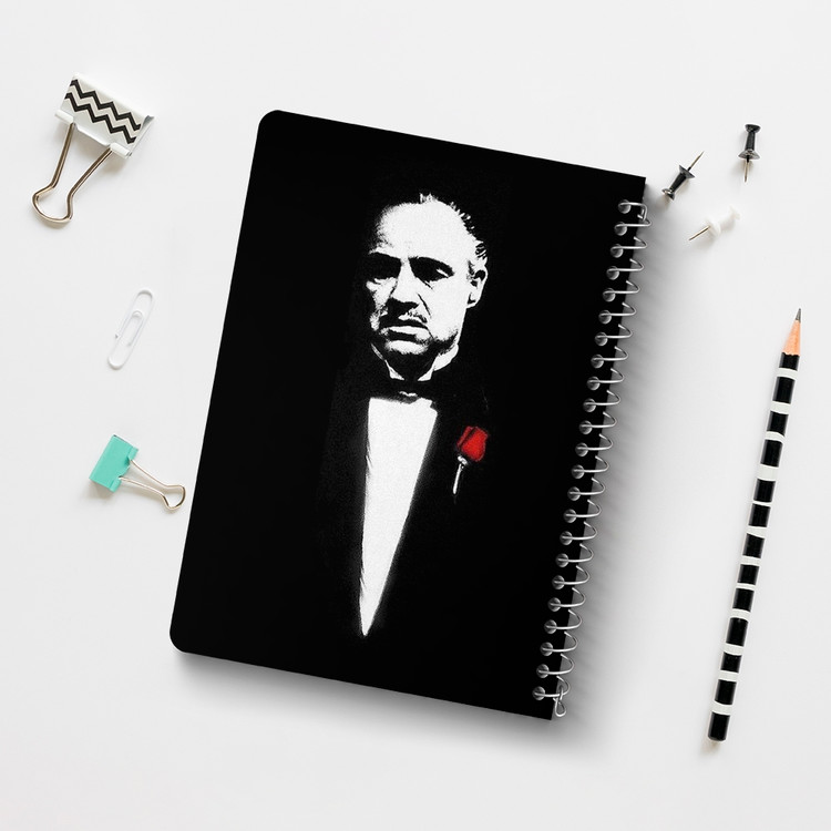 دفتر لیست خرید 50 برگ خندالو طرح پدرخوانده The Godfather کد 10145