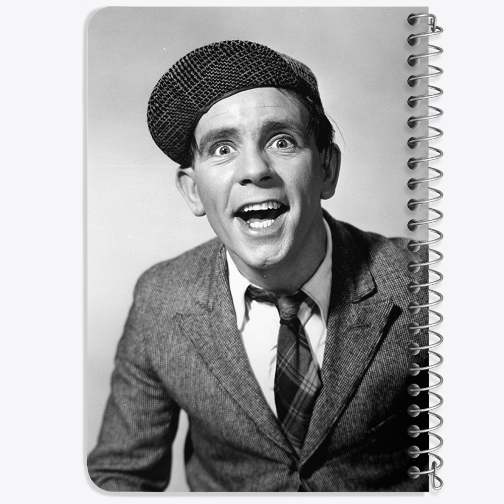 دفتر لیست خرید 50 برگ خندالو طرح نورمن ویزدوم Norman Wisdom کد 10059