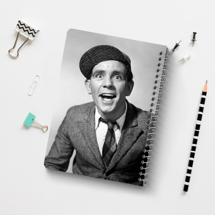 دفتر لیست خرید 50 برگ خندالو طرح نورمن ویزدوم Norman Wisdom کد 10059