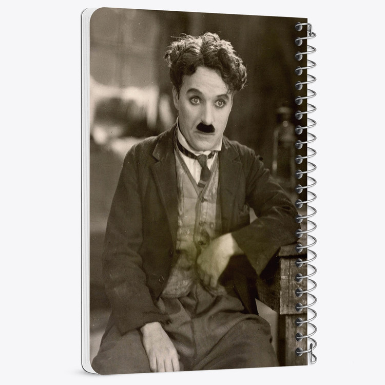 دفتر لیست خرید 50 برگ خندالو طرح چارلی چاپلین Charlie Chaplin کد 10051