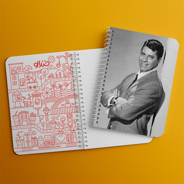 دفتر لیست خرید 50 برگ خندالو طرح جری لوئیس Jerry Lewis کد 10049