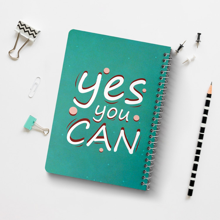 دفتر لیست خرید 50 برگ خندالو طرح Yes You Can کد 10046