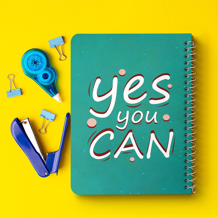 دفتر لیست خرید 50 برگ خندالو طرح Yes You Can کد 10046