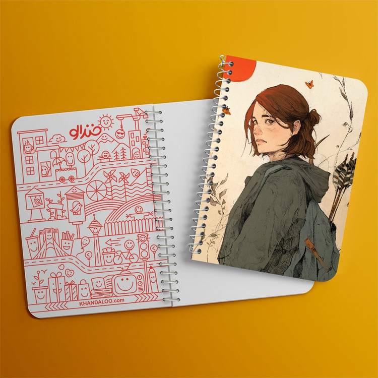 دفتر لیست خرید 50 برگ خندالو طرح The Last Of Us کد 4875