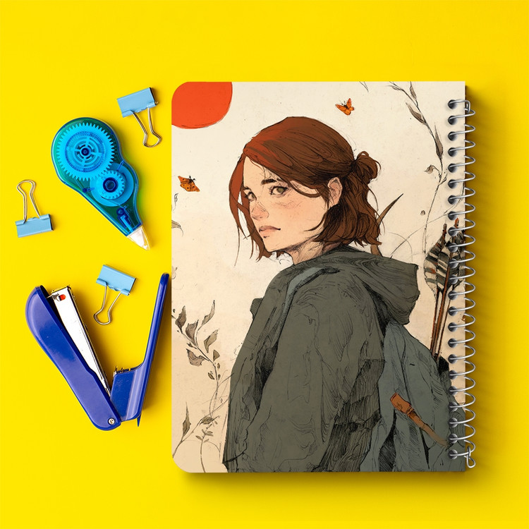 دفتر لیست خرید 50 برگ خندالو طرح The Last Of Us کد 4875