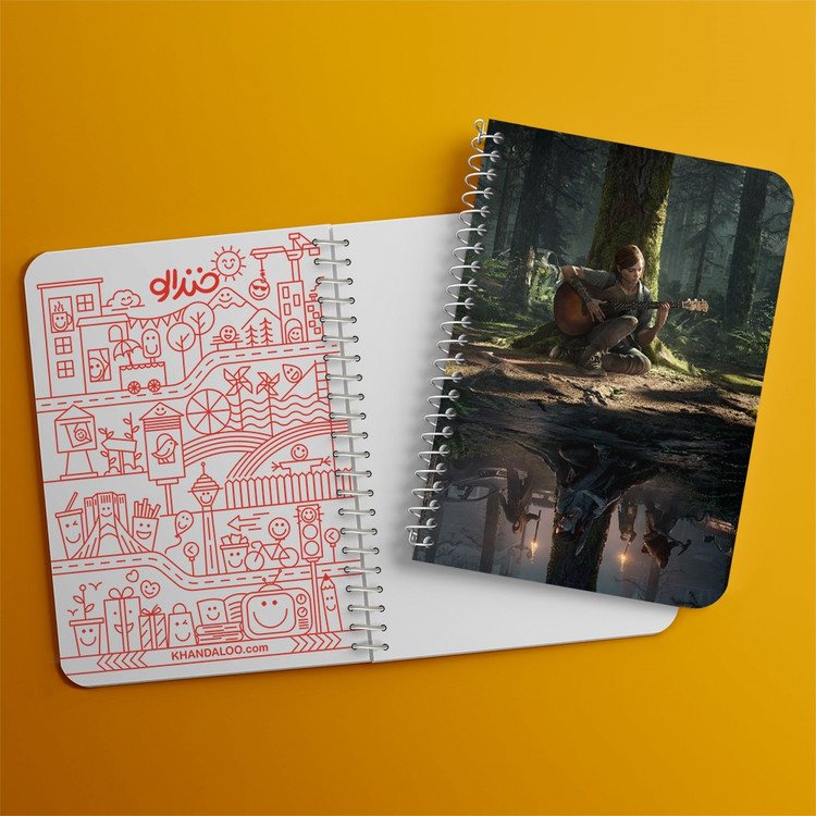 دفتر لیست خرید 50 برگ خندالو طرح The Last Of Us کد 4868