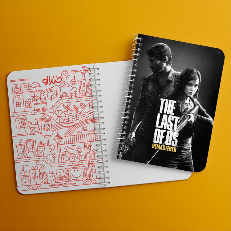 دفتر لیست خرید 50 برگ خندالو طرح The Last Of Us کد 4867