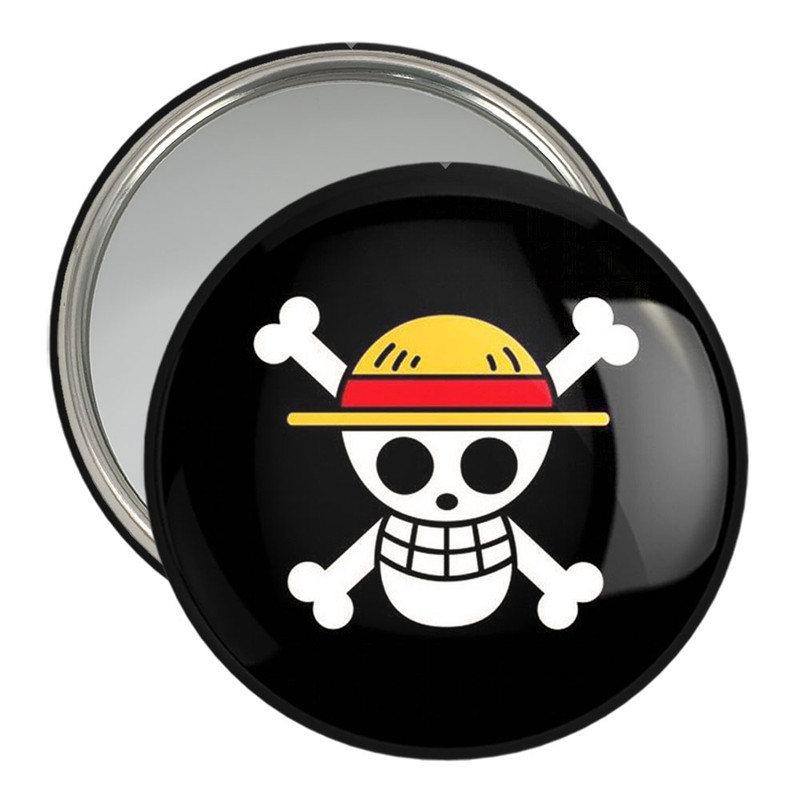 آینه جیبی خندالو مدل انیمه وان پیس One Piece  کد 10540
