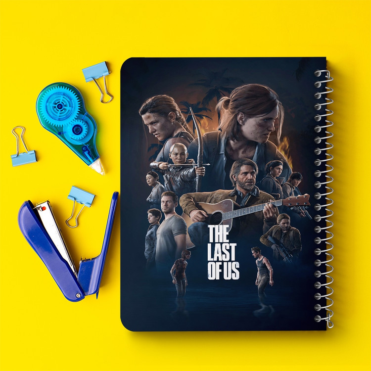 دفتر لیست خرید 50 برگ خندالو طرح The Last Of Us کد 4866