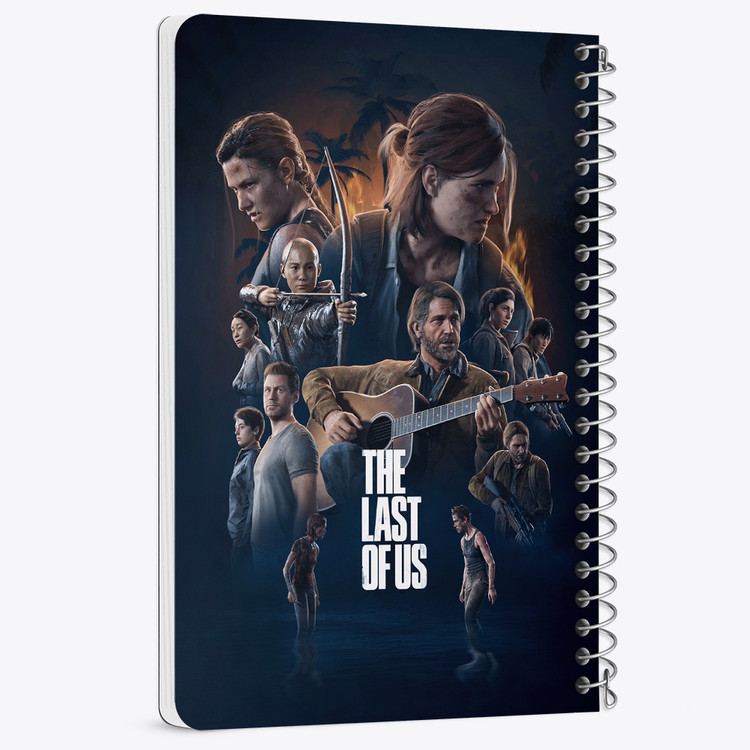 دفتر لیست خرید 50 برگ خندالو طرح The Last Of Us کد 4866