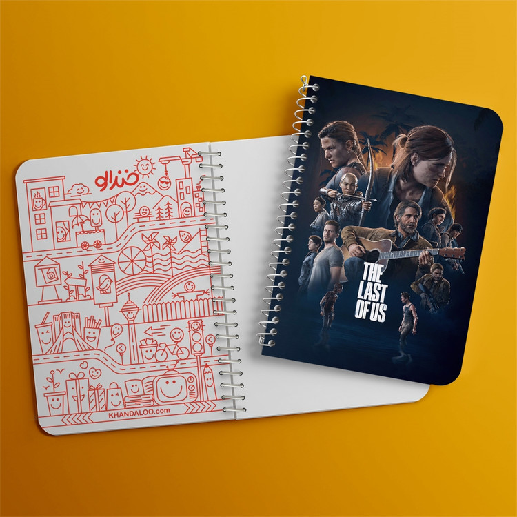 دفتر لیست خرید 50 برگ خندالو طرح The Last Of Us کد 4866