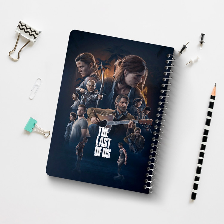 دفتر لیست خرید 50 برگ خندالو طرح The Last Of Us کد 4866