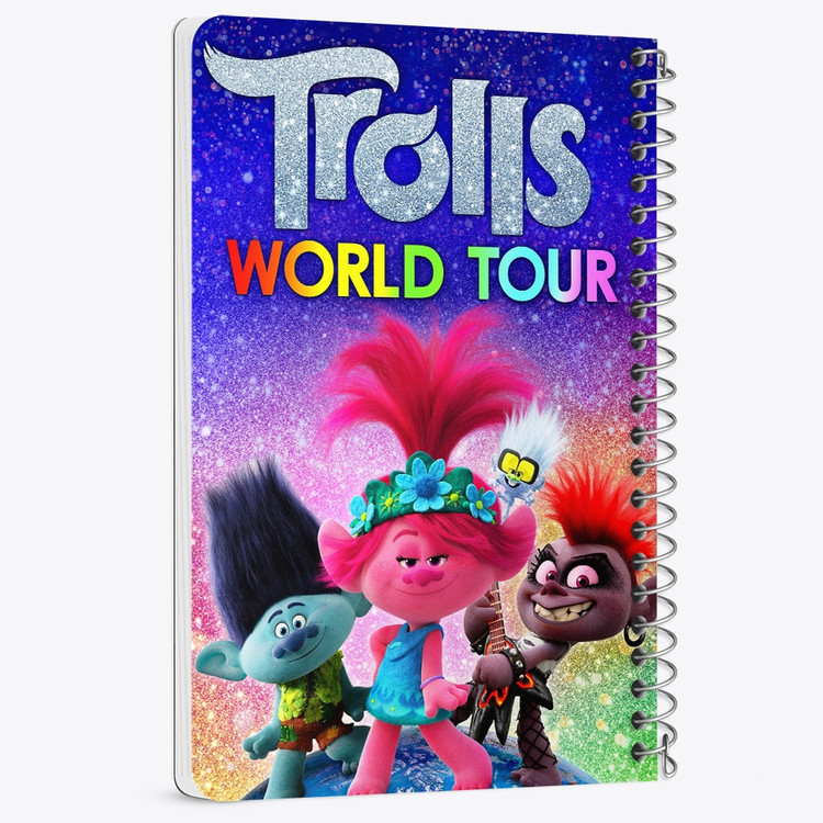 دفتر لیست خرید 50 برگ خندالو طرح ترول ها Trolls کد 4818