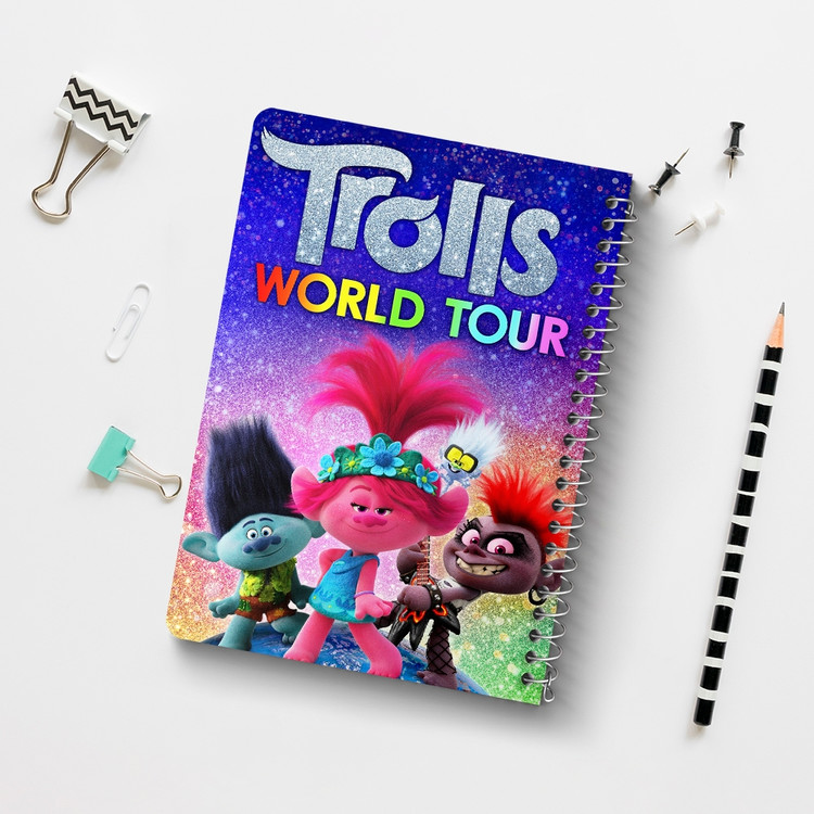دفتر لیست خرید 50 برگ خندالو طرح ترول ها Trolls کد 4818