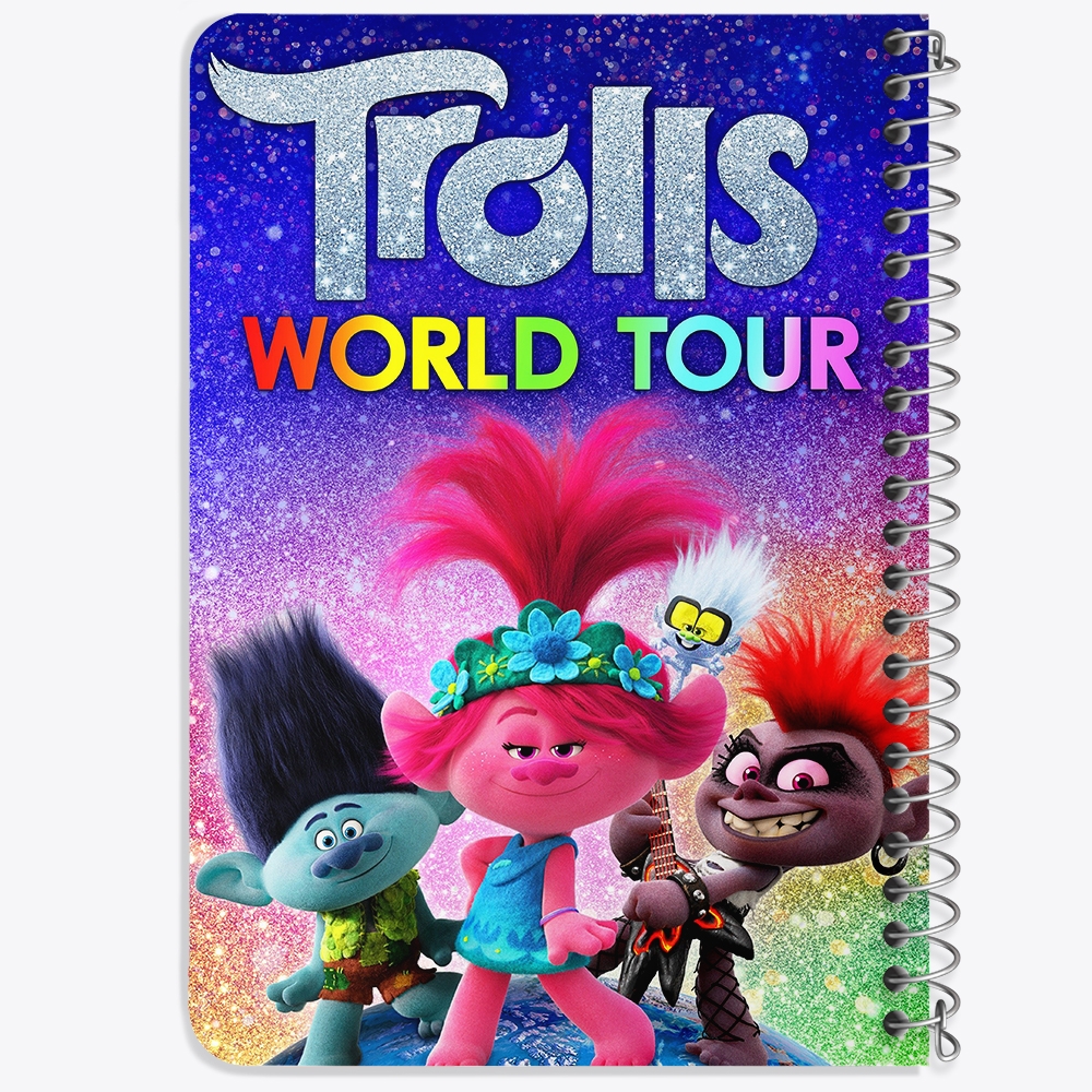 دفتر لیست خرید 50 برگ خندالو طرح ترول ها Trolls کد 4818