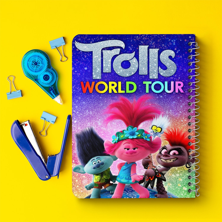دفتر لیست خرید 50 برگ خندالو طرح ترول ها Trolls کد 4818