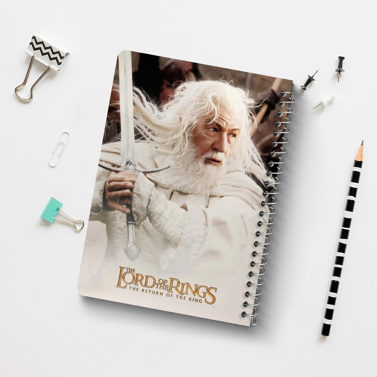 دفتر لیست خرید 50 برگ خندالو طرح گندالف ارباب حلقه ها Lord of the Rings کد 4764