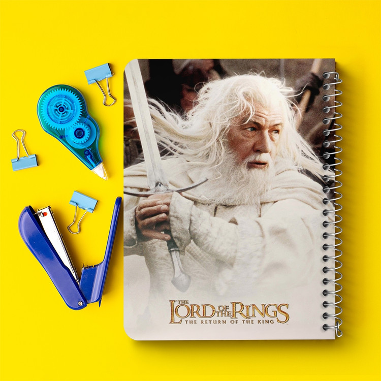 دفتر لیست خرید 50 برگ خندالو طرح گندالف ارباب حلقه ها Lord of the Rings کد 4764
