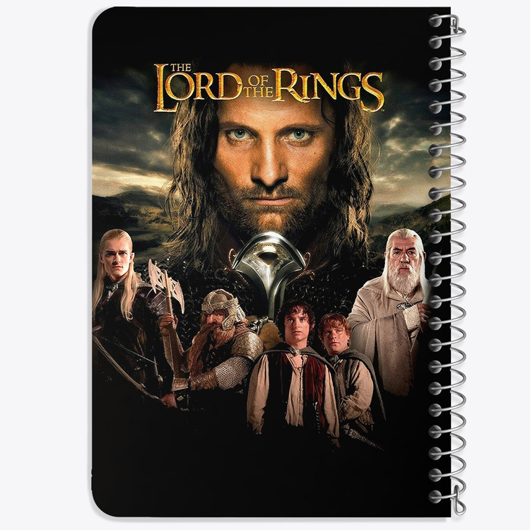دفتر لیست خرید 50 برگ خندالو طرح ارباب حلقه ها Lord of the Rings کد 4763