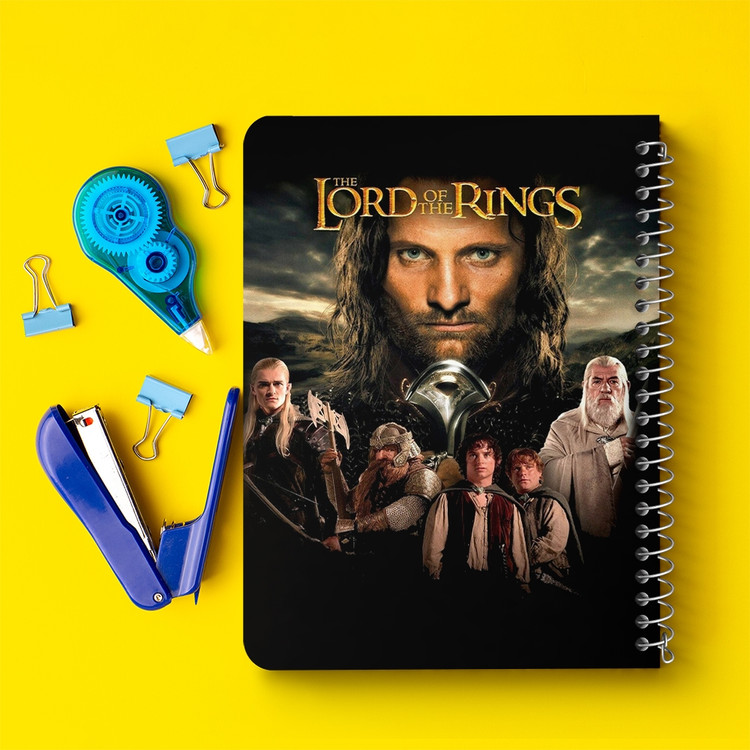 دفتر لیست خرید 50 برگ خندالو طرح ارباب حلقه ها Lord of the Rings کد 4763
