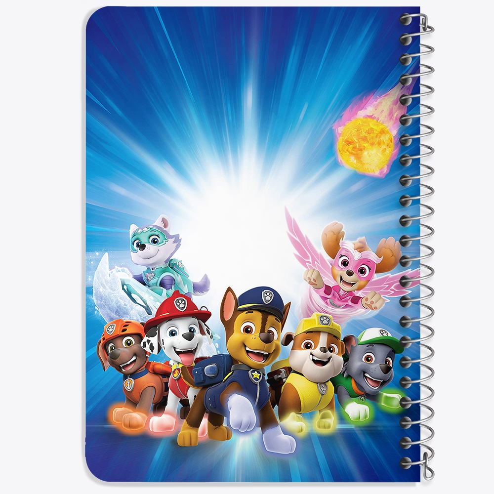 دفتر لیست خرید 50 برگ خندالو طرح سگ های نگهبان Paw Patrol کد 4730