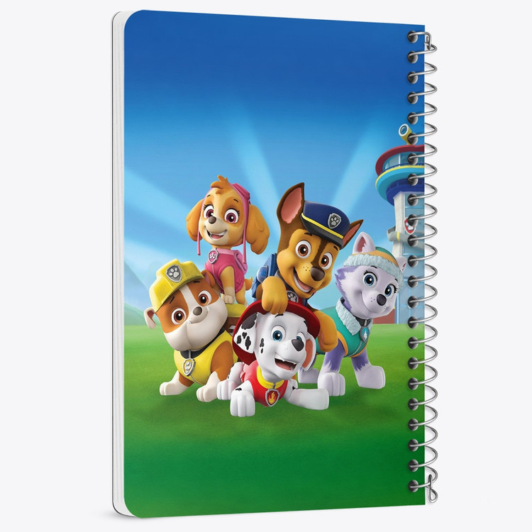 دفتر لیست خرید 50 برگ خندالو طرح سگ های نگهبان Paw Patrol کد 4724
