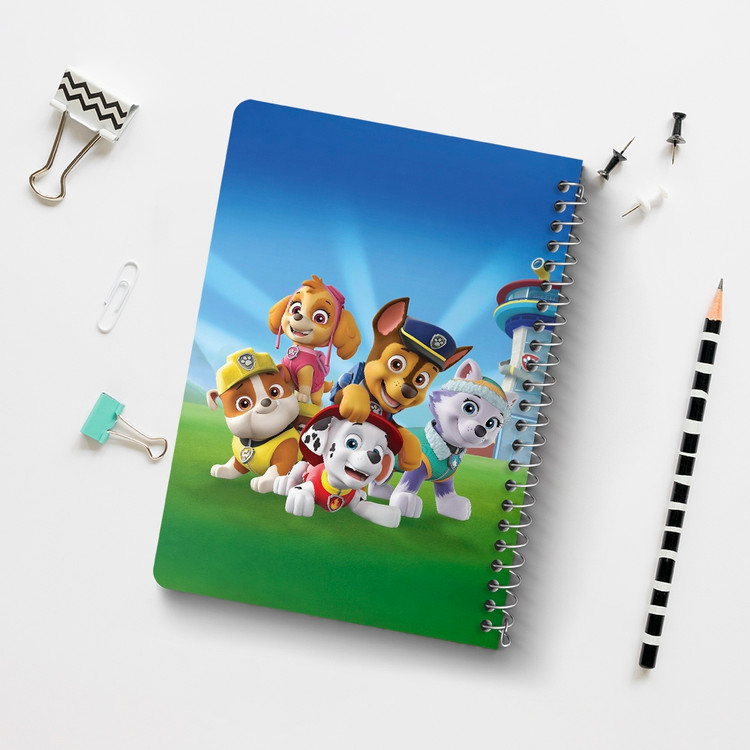 دفتر لیست خرید 50 برگ خندالو طرح سگ های نگهبان Paw Patrol کد 4724