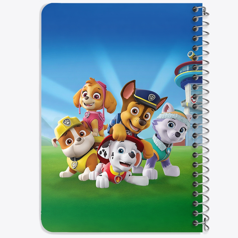 دفتر لیست خرید 50 برگ خندالو طرح سگ های نگهبان Paw Patrol کد 4724