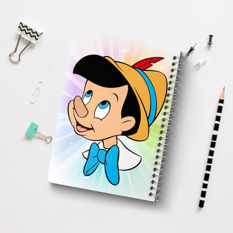 دفتر لیست خرید 50 برگ خندالو طرح پینوکیو Pinocchio کد 4575