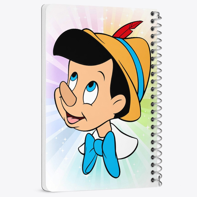 دفتر لیست خرید 50 برگ خندالو طرح پینوکیو Pinocchio کد 4575