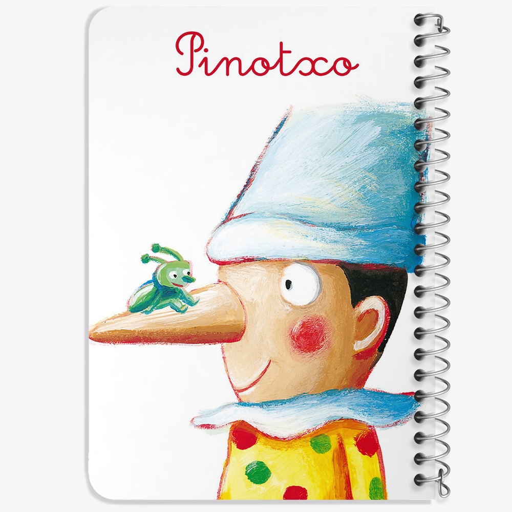 دفتر لیست خرید 50 برگ خندالو طرح پینوکیو Pinocchio کد 4564