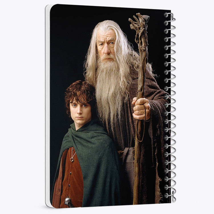 دفتر لیست خرید 50 برگ خندالو طرح ارباب حلقه ها Lord of the Rings کد 4563