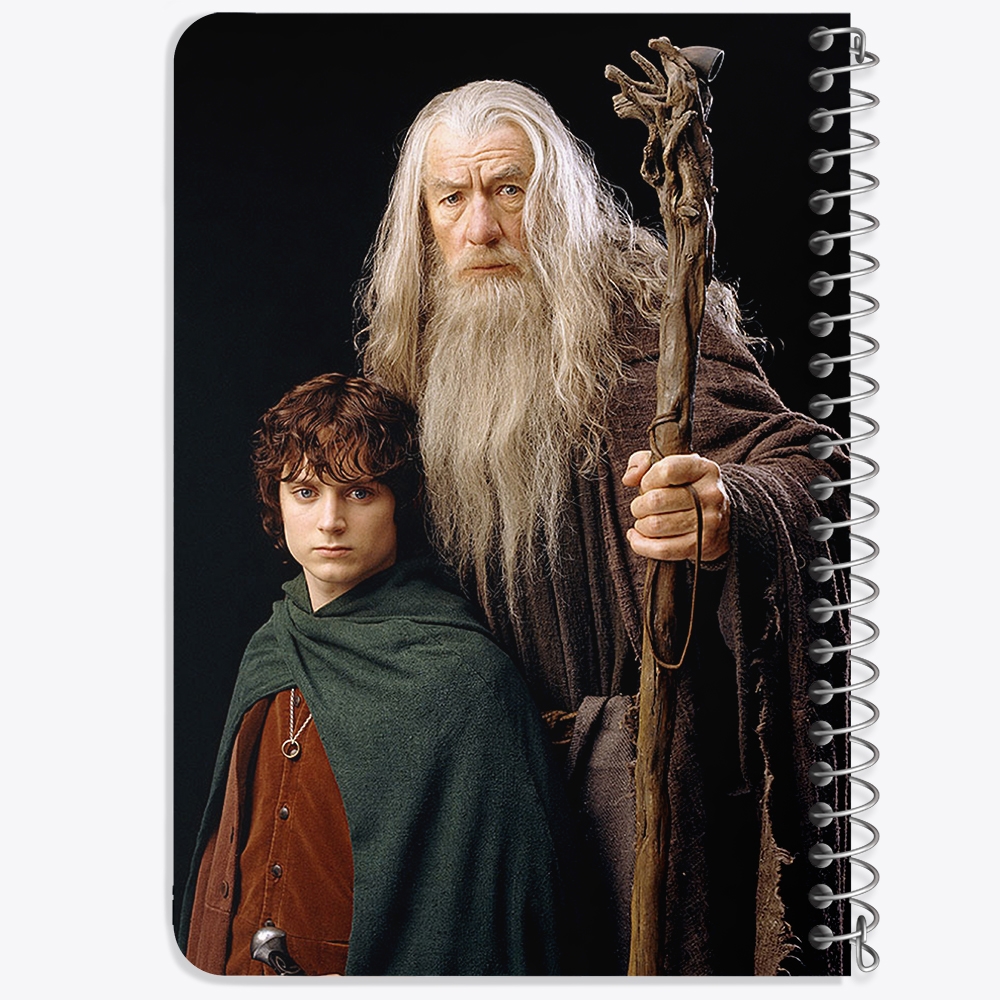 دفتر لیست خرید 50 برگ خندالو طرح ارباب حلقه ها Lord of the Rings کد 4563