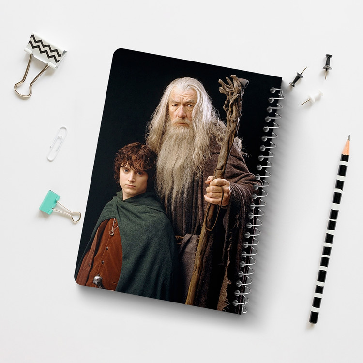 دفتر لیست خرید 50 برگ خندالو طرح ارباب حلقه ها Lord of the Rings کد 4563