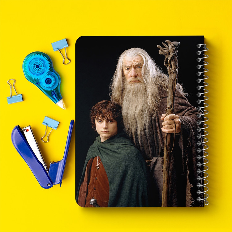 دفتر لیست خرید 50 برگ خندالو طرح ارباب حلقه ها Lord of the Rings کد 4563