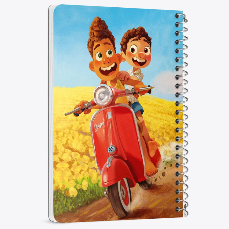 دفتر لیست خرید 50 برگ خندالو طرح انیمیشن لوکا Luca کد 4538
