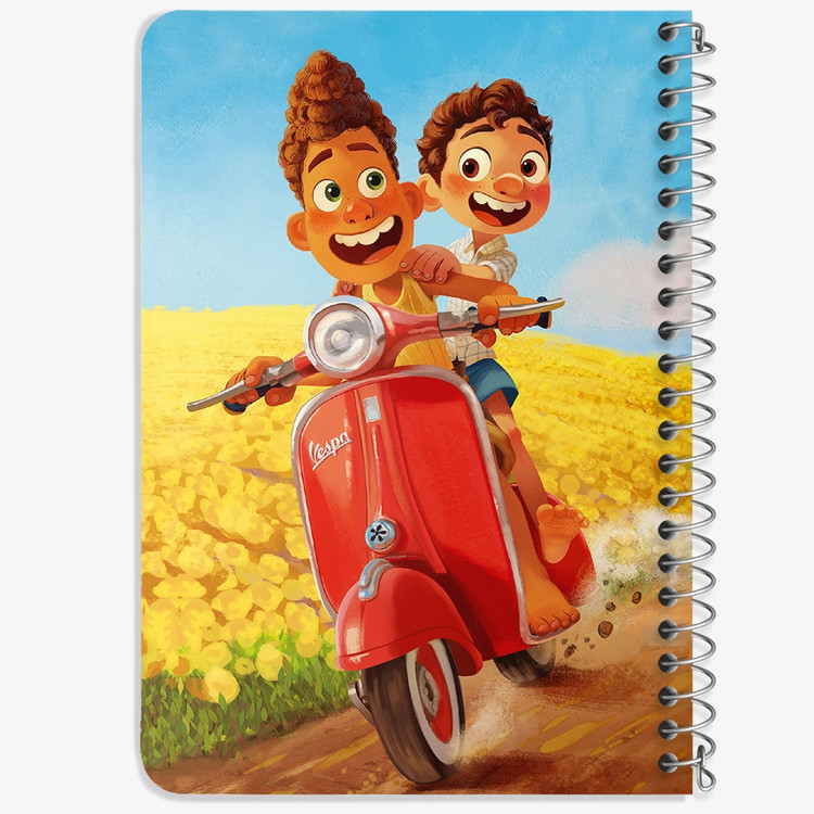 دفتر لیست خرید 50 برگ خندالو طرح انیمیشن لوکا Luca کد 4538