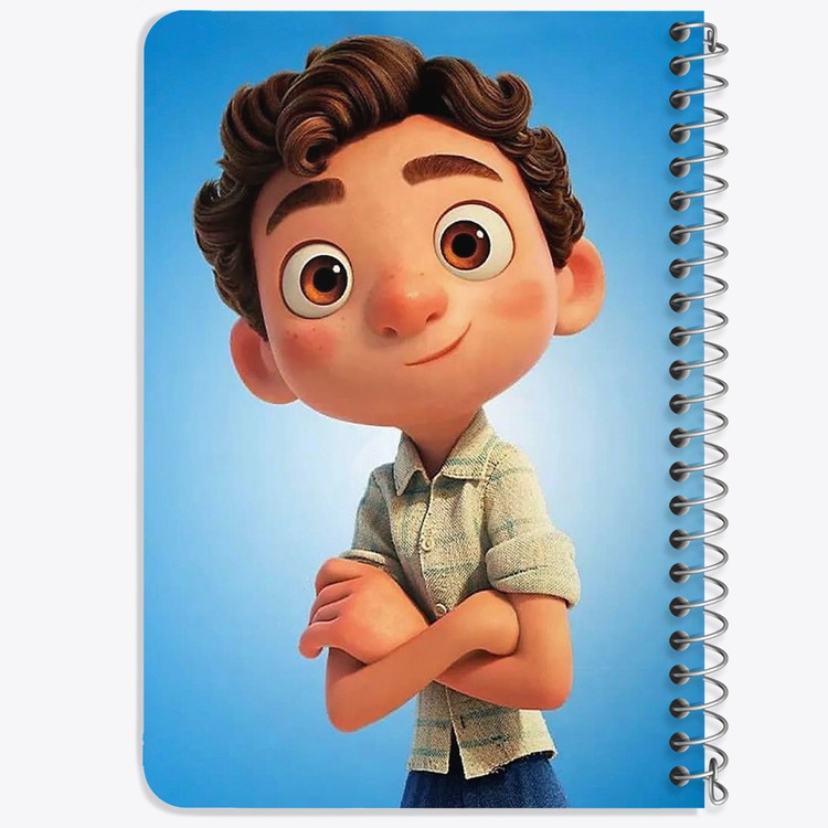 دفتر لیست خرید 50 برگ خندالو طرح انیمیشن لوکا Luca کد 4530