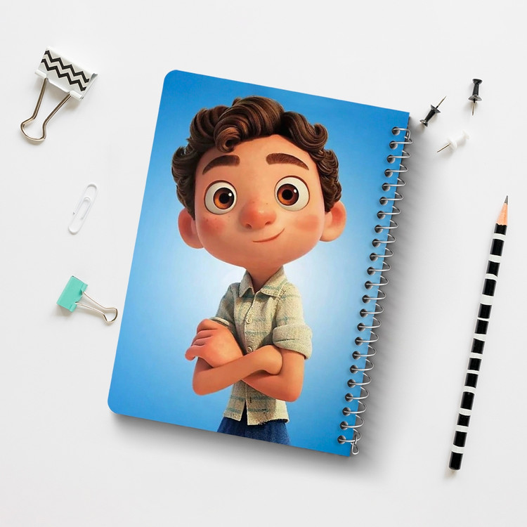 دفتر لیست خرید 50 برگ خندالو طرح انیمیشن لوکا Luca کد 4530