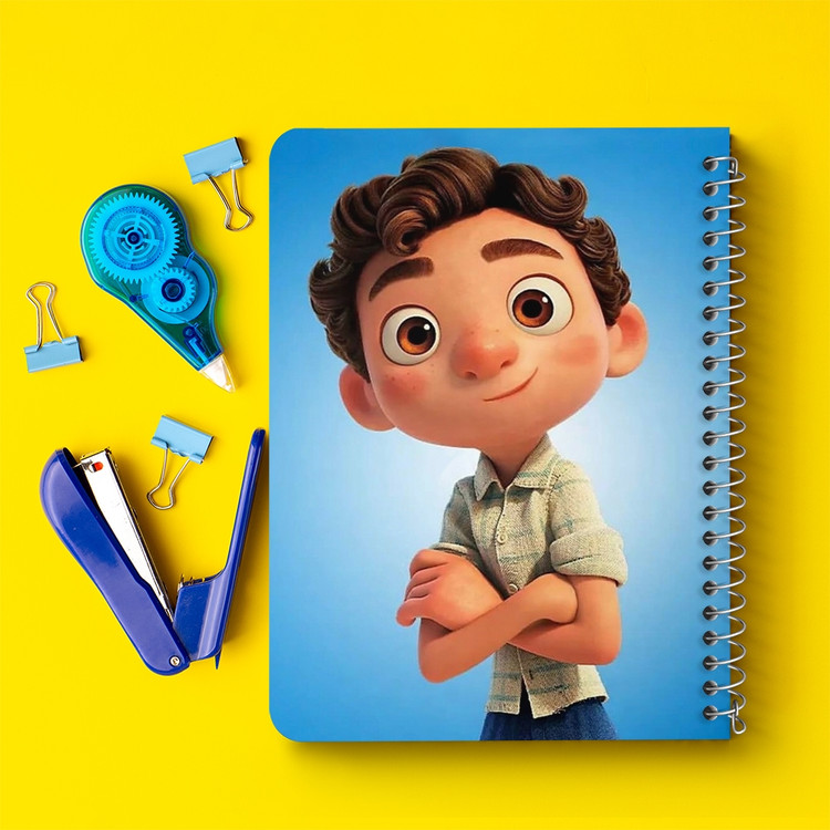 دفتر لیست خرید 50 برگ خندالو طرح انیمیشن لوکا Luca کد 4530