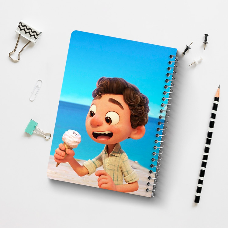 دفتر لیست خرید 50 برگ خندالو طرح انیمیشن لوکا Luca کد 4528